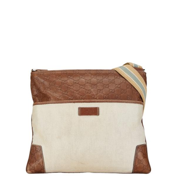 Gucci ブラウン　ショルダーバッグ　グッチ　シマ　メンズ　レディース GUCCI グッチ グッチシマ ショルダーバッグ ワンショルダー GG