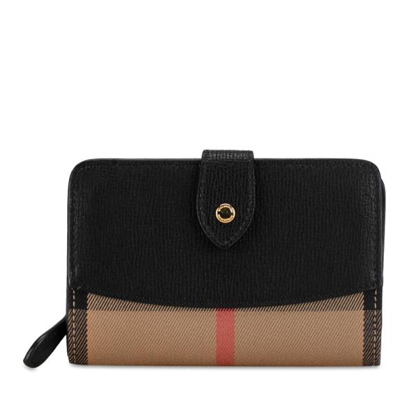BURBERRY（バーバリー） メガチェック 二つ折り財布 ラウンド 