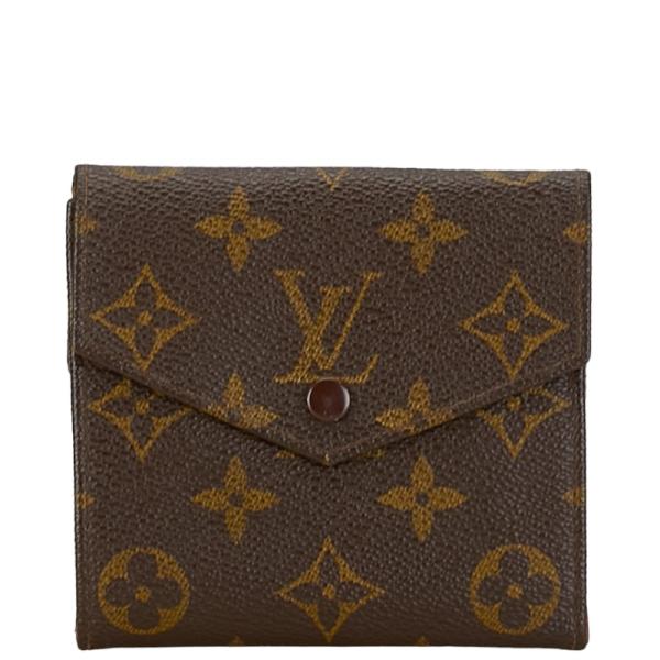 ルイヴィトン　 モノグラム ポルト・ビエ・カルト　 2つ折り　ブラウン LOUIS VUITTON（ルイ・ヴィトン） ルイ ヴィトン モノグラム ポルト