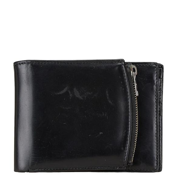 伊製初期マルタンマルジェラ11２つ折りレザーウォレット黒アーカイブ本人期 伊製初期マルタンマルジェラ112つ折りレザーウォレット黒