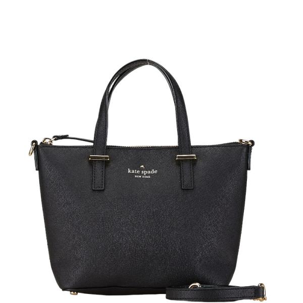 極美品✨kate spade ケイトスペード ノット ハンドバッグ レザー ノット ホイップステッチ パテント レザー ミディアム