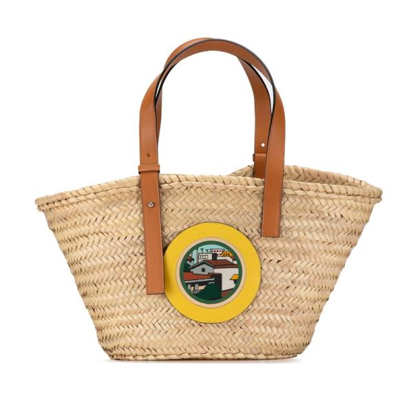 LOEWE（ロエベ） バスケットミディアム トートバッグ ショルダーバッグ