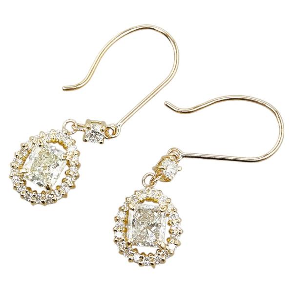 ノーブランド K18YG イエローゴールド ダイヤ1.065ct ダイヤ0.36ct