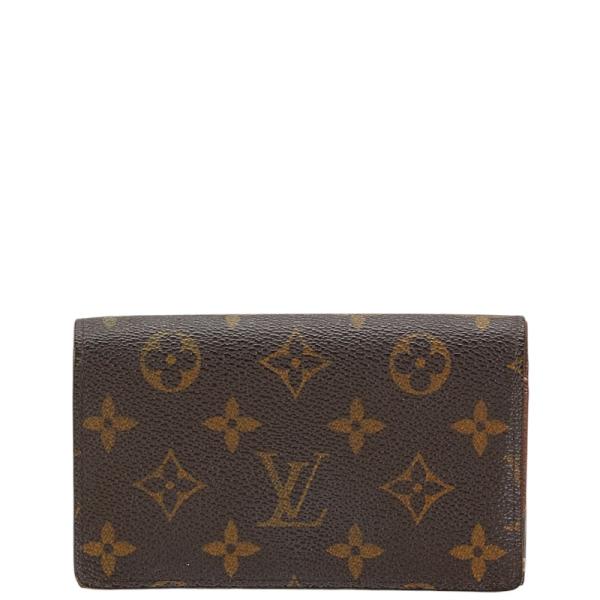 LOUIS VUITTON ルイ ヴィトン モノグラム ポルトモネ ビエ トレゾール  