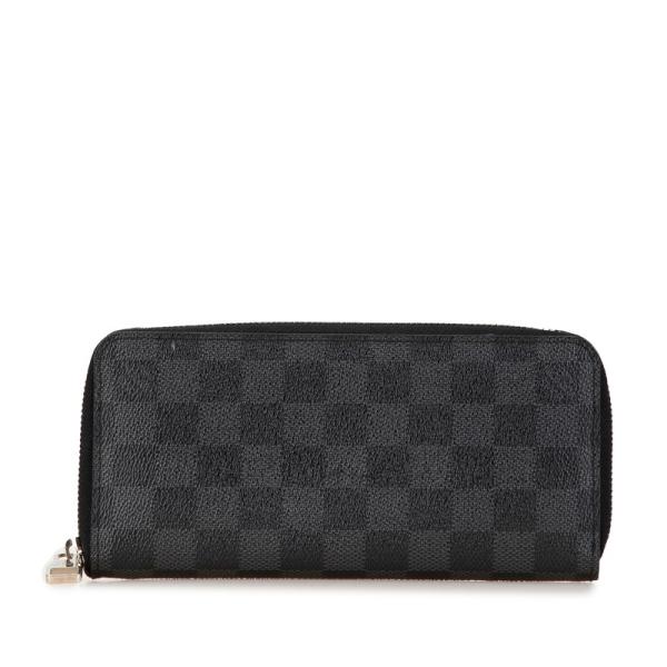 美品　55 LOUIS VUITTON ルイヴィトン長財布　 二つ折り財布ku9 LOUIS VUITTON（ルイ・ヴィトン） ルイ ヴィトン ダミエ グラフィット