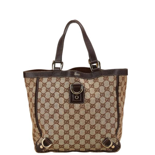 GUCCI グッチ GGキャンバス アビー ハンドバッグ トートバッグ