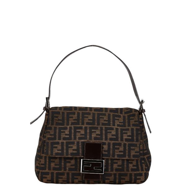 フェンディ ハンドバッグ マンマバケット 8BR003 ズッカ柄 MBZ372 FENDI（フェンディ） ズッカ マンマバケット ワンショルダーバッグ