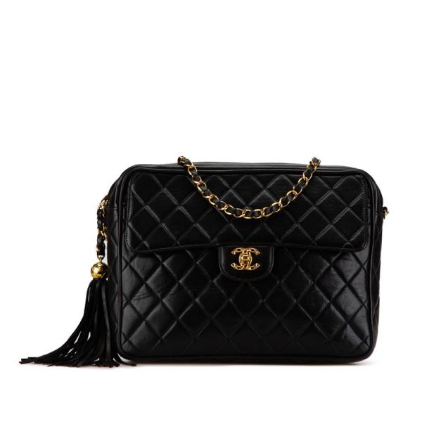 CHANEL（シャネル） マトラッセ ココマーク フリンジ 斜め掛け