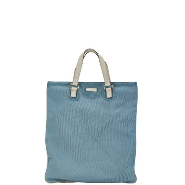 GUCCI グッチ トートバッグ ショルダーバッグ 272347 ブルー ホワイト 