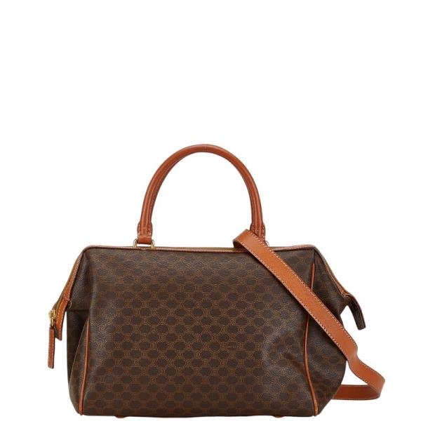 CELINE（セリーヌ） マカダム ハンドバッグ ショルダーバッグ 2WAY