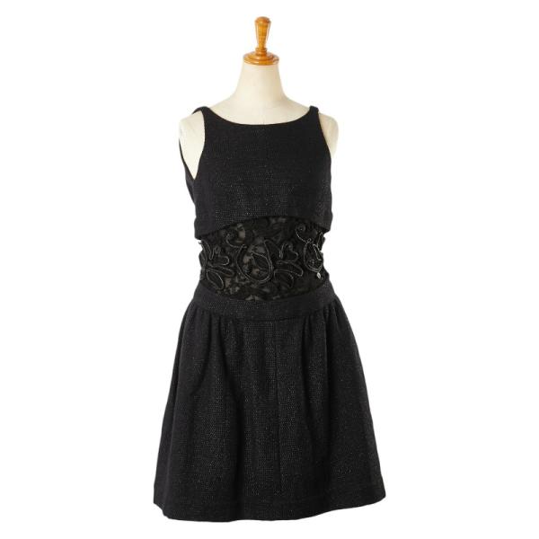 CHANEL シャネル ココマーク フラワー モチーフ ノースリーブ  