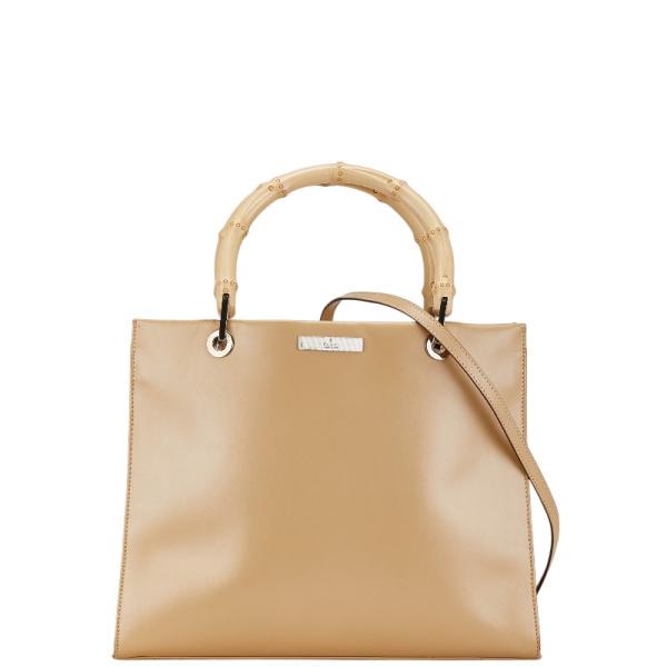 GUCCI グッチ バンブー ハンドバッグ ショルダーバッグ 2WAY 002 GUCCI グッチ バンブー ハンドバッグ ショルダーバッグ 2WAY 002