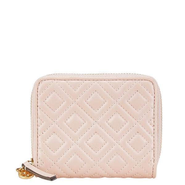 TORY BURCH トリーバーチ　財布　ウォレット　レザー　ピンクゴールド系 TORY BURCH トリーバーチ 財布 ウォレット レザー ピンク