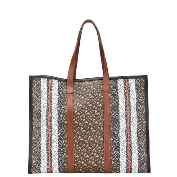 BURBERRY（バーバリー） TBモノグラム ストライプ トートバッグ 