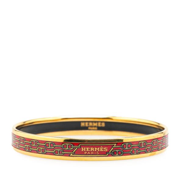 HERMES （エルメス） エマイユ PM 七宝焼き バングルブレスレット HERMES エルメス エマイユPM シェーヌダンクル 七宝焼き