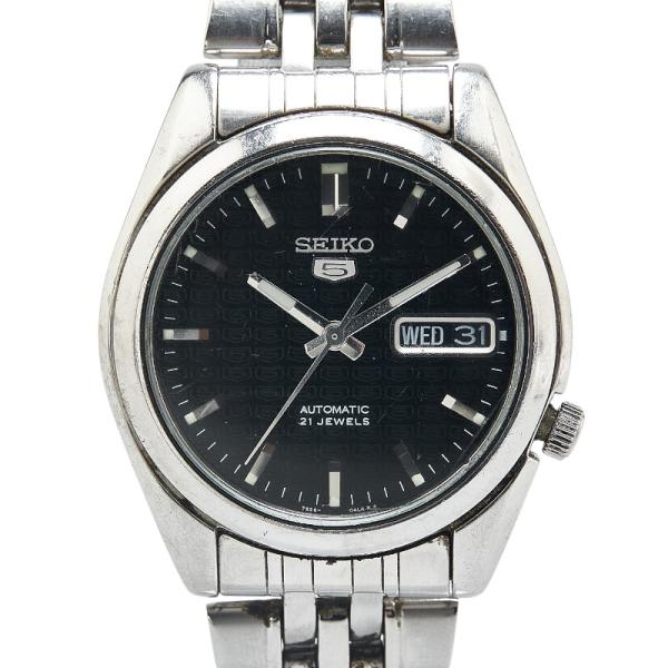 SEIKO 5 セイコーファイブ 7S26-01V0 セイコー セイコーファイブ 7S26-01V0 自動巻 裏蓋 スケルトン