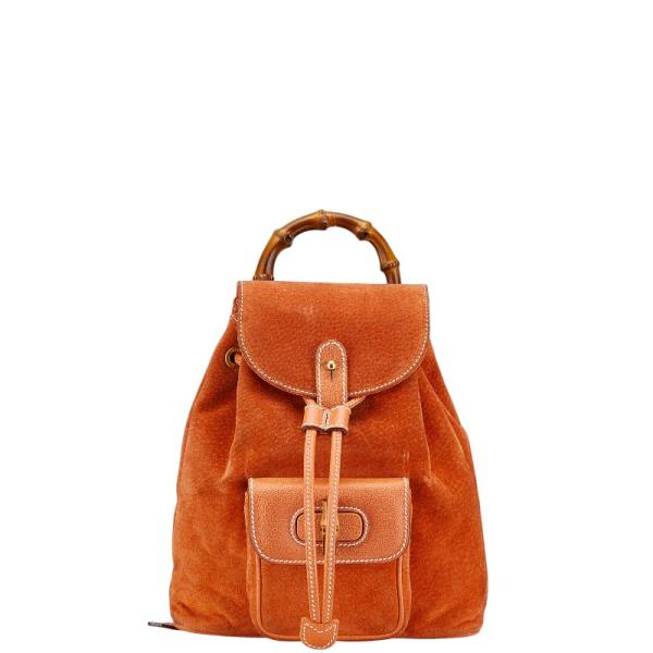 美品 ✨ GUCCI リュック カーフレザー ボルドー バンブー 805000934400000-1.jpg
