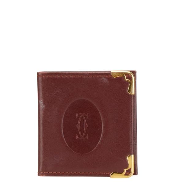 新品.未使用 カルティエCartier マストライン ケース ボルドー Cartier