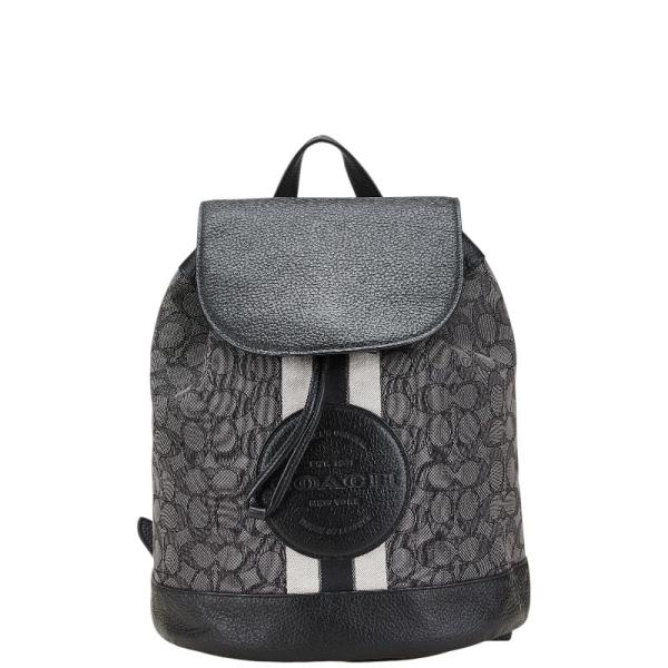 COACH コーチ シグネチャー リュック ドローストリング 巾着 ロゴ型押し COACH コーチ シグネチャ ドローストリング リュック バック