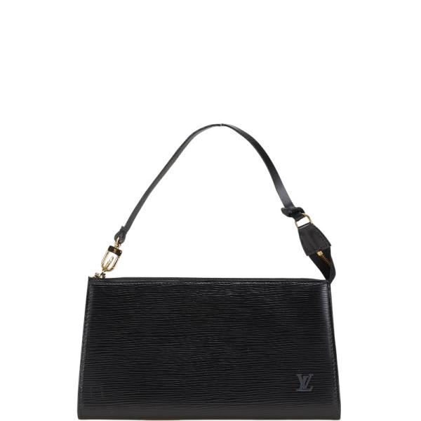 LOUIS VUITTON エピ　ポシェット　アクセサリーポーチ ノワール　黒 LOUIS VUITTON（ルイ・ヴィトン） ルイ ヴィトン エピ ポシェット