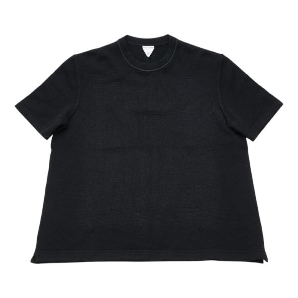 ボッテガヴェネタ 半袖ニット サイズ:XS ブラック カシミヤ ナイロン メンズ BOTTEGAVENETA 【中古】 ボッテガヴェネタ 半袖ニット サイズ:XS ブラック カシミヤ ナイロン