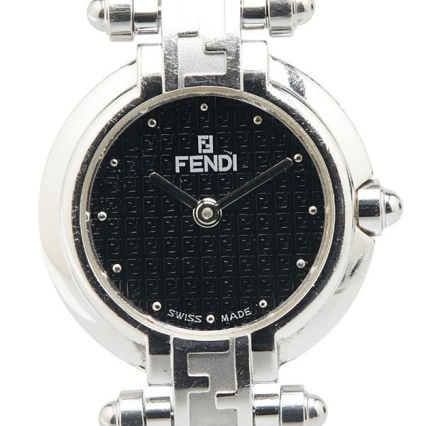 FENDI フェンディ オロロジ 腕時計 750L クオーツ ブラック文字 FENDI フェンディ オロロジ 腕時計 750L クオーツ ブラック文字