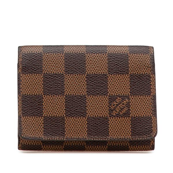 【美品】ルイ ヴィトン ダミエ アンヴェロップ・カルト ドゥ ヴィジット LOUIS VUITTON（ルイ・ヴィトン） ダミエ アンヴェロップ カルト ドゥ