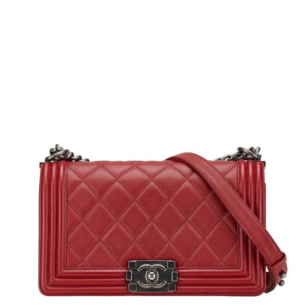 CHANEL シャネル ココマーク ボーイシャネル25 斜め掛け