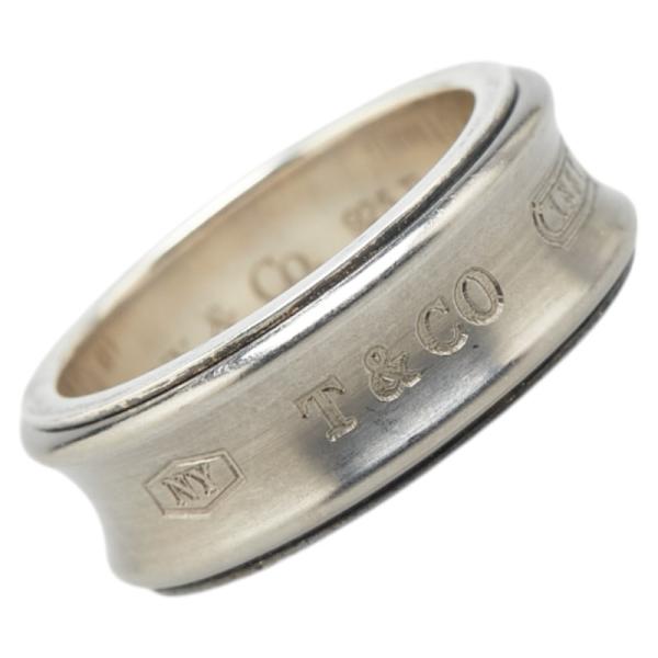 TIFFANY&Co. ティファニー 1837 リング 指輪 SV925 シルバー チタン  