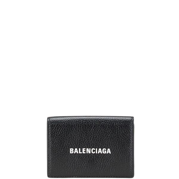 BALENCIAGA バレンシアガ ロゴ 三つ折り財布 コンパクト
