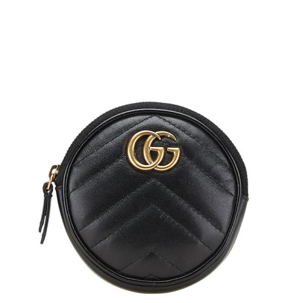GUCCI（グッチ） GGマーモント ハート コインケース 575160 ブラック