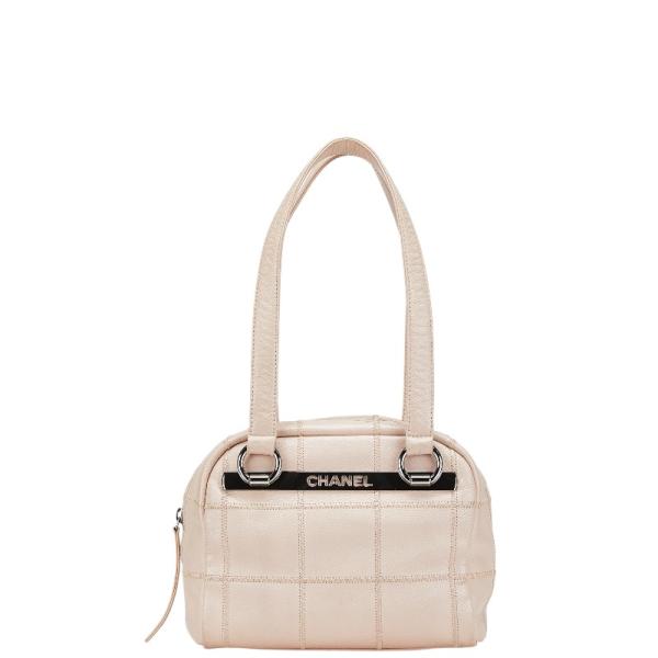 CHANEL シャネル ロゴプレート チョコバー ハンドバッグ ミニ CHANEL シャネル ロゴプレート チョコバー ハンドバッグ ミニ
