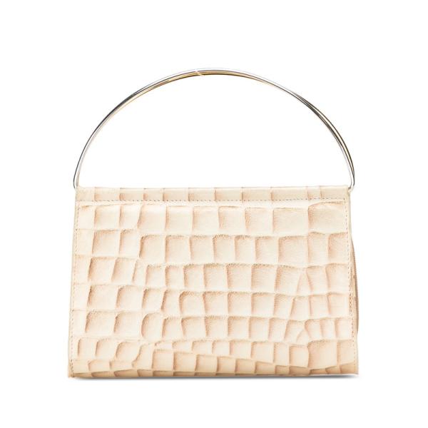 Cartier カルティエ トリニティ ハンドバッグ ベージュ レザー Cartier カルティエ トリニティ ハンドバッグ ベージュ レザー