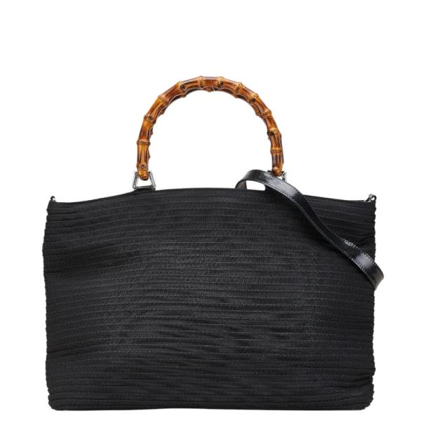 GUCCI グッチ バンブー ハンドバッグ ショルダーバッグ 2WAY