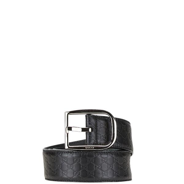 グッチ マイクロ GG グッチシマ レザー ベルト 75/30 510309 ユニ  