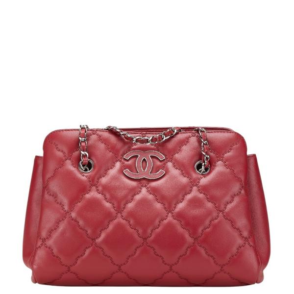 CHANEL ハンプトンズ ウルトラステッチ ネイビー トートバッグ 17番台 CHANEL シャネル ハンプトンズ ウルトラステッチ ココマーク