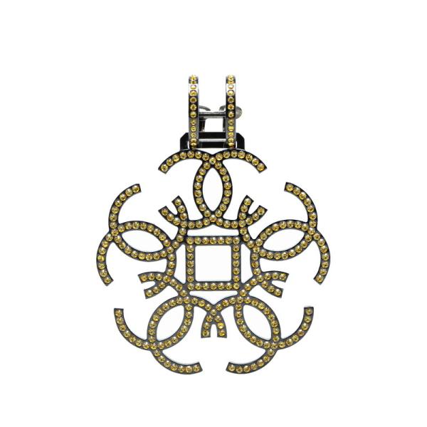 CHANEL（シャネル） ココマーク ラインストーン 片耳 イヤリング