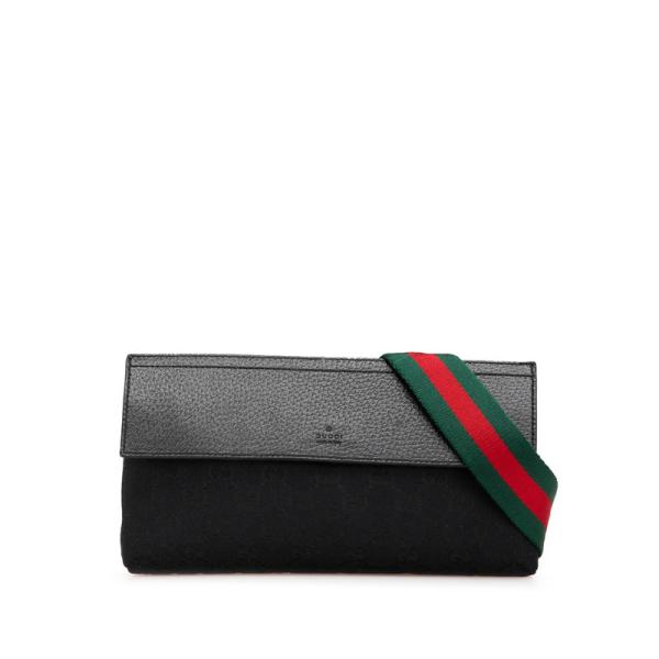 GUCCI（グッチ） GGキャンバス ウエストバッグ ボディバッグ 180691