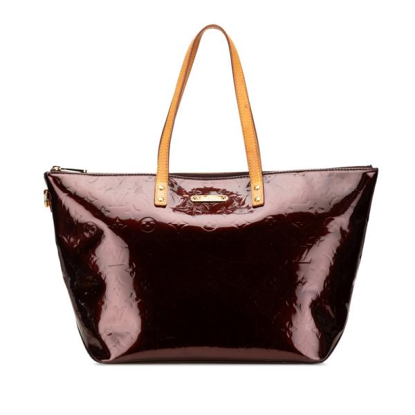 ルイ ヴィトン モノグラム ヴェルニ ベルヴューGM ショルダーバッグ M93589 アマラント パープル パテントレザー LOUIS VUITTON 【中古】 LOUIS VUITTON（ルイ・ヴィトン） ルイ ヴィトン モノグラム ヴェルニ