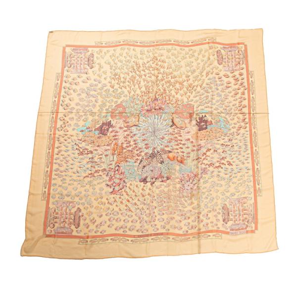 HERMES エルメス カレ140 カレジェアン RENCONTRE OCEANE 大西洋の  