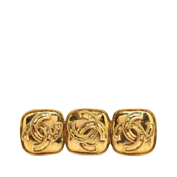 CHANEL（シャネル） ヴィンテージ トリプルココマーク ブローチ 94P