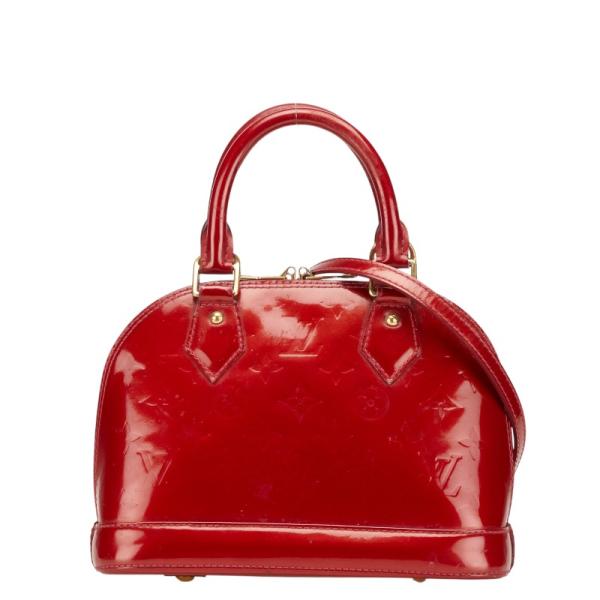 LOUIS VUITTON ルイ ヴィトン モノグラム ヴェルニ アルマBB