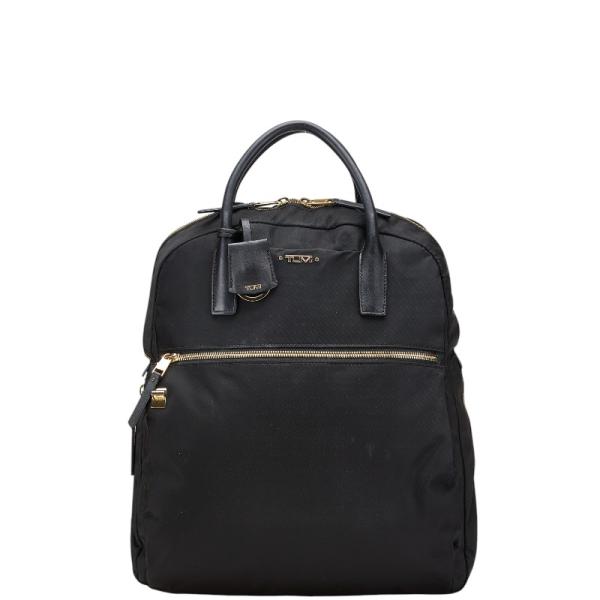 TUMI トゥミバックパックルジュヌ黒2way トートナイロンレザー