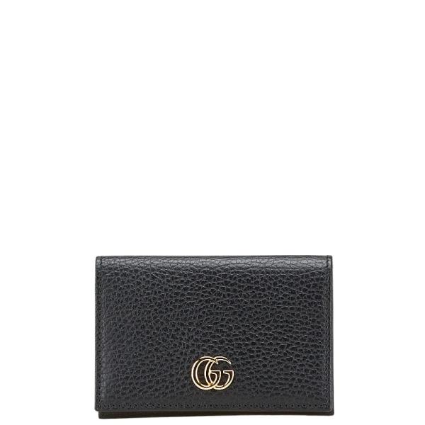 GUCCI（グッチ） GGマーモント カードケース 名刺入れ 474748 ブラック