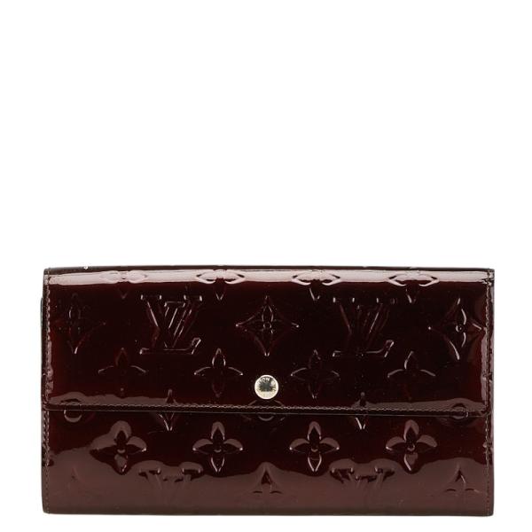 ⭐️超美品⭐️ルイヴィトン　ポルトフォイユ・サラ　ベルニモノグラム　 アラマント LOUIS VUITTON ルイ ヴィトン モノグラム ヴェルニ ポルトフォイユ
