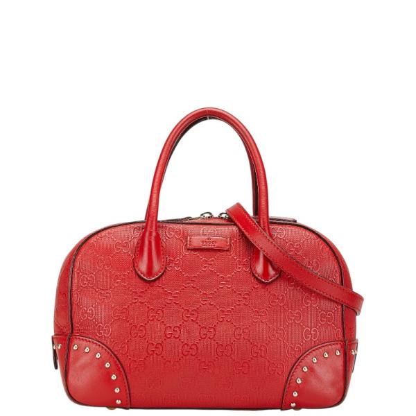美品 グッチ シマ GG柄 ワンショルダーバッグ スエード ハンドバッグ 三日月 GUCCI グッチ ショルダーバッグ バッグ レディース GG メタル
