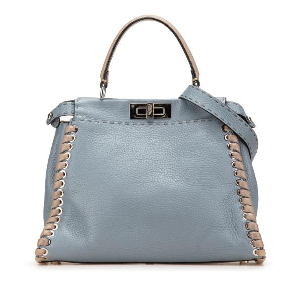FENDI ターバン FENDI フェンディ ピーカブー セレリア ハンドバッグ ショルダー