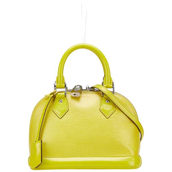 LOUIS VUITTON イエロー アルマBB エピレザー　ハンドバッグ LOUIS VUITTON - ルイヴィトン アルマBB エピレザー シトロン