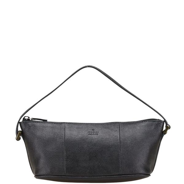GUCCI（グッチ） ポーチ アクセサリーポーチ 250001 ブラック リザード