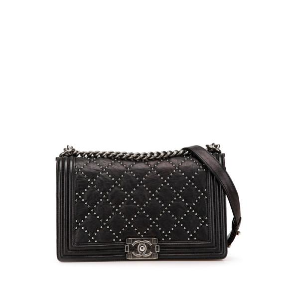 CHANEL（シャネル） ボーイシャネル スタッズ チェーン ショルダー